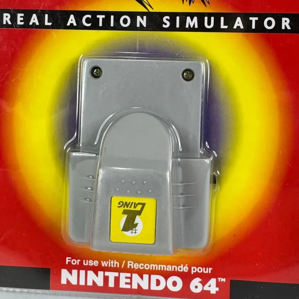 Nintendo 64 Laing Special FX Shaker Pak Real Action Simulator No.‎ 272 New